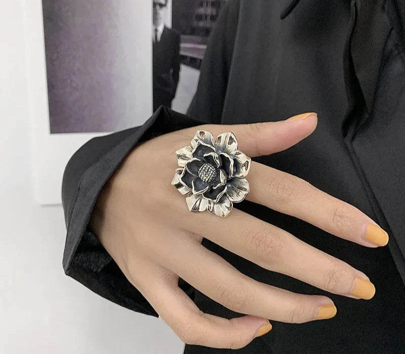 Flower Peony Ring