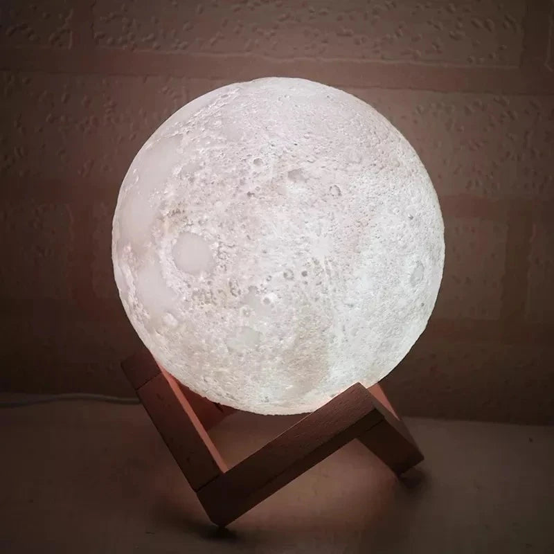 Luminaire LampShade Full Moon 3D Lamp