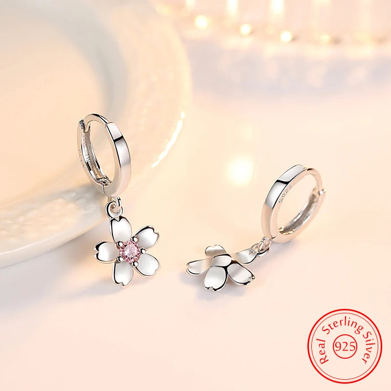 Flower Drop Earrings