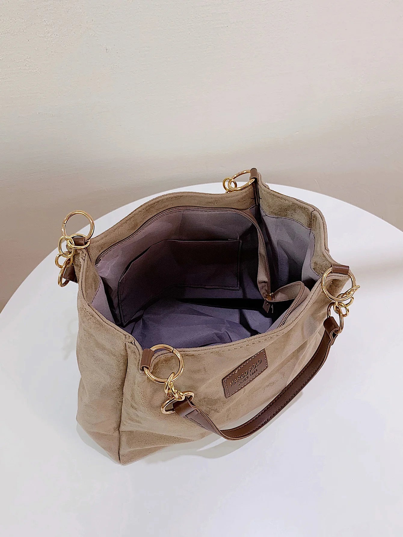 Tote Suede  Bag