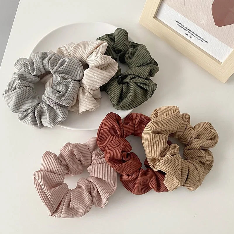 Microfiber  Scrunchies  6pcs/pack