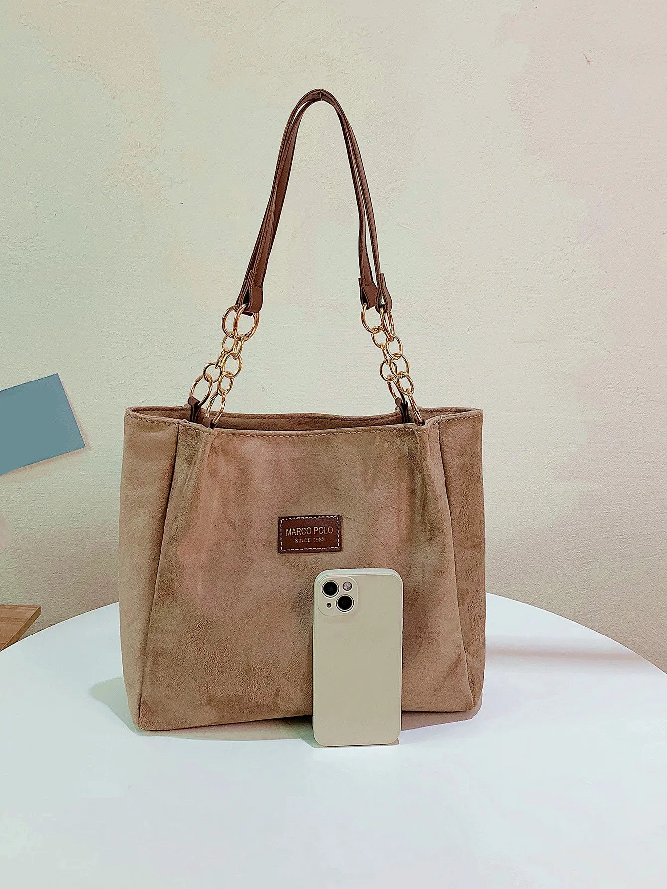 Tote Suede  Bag