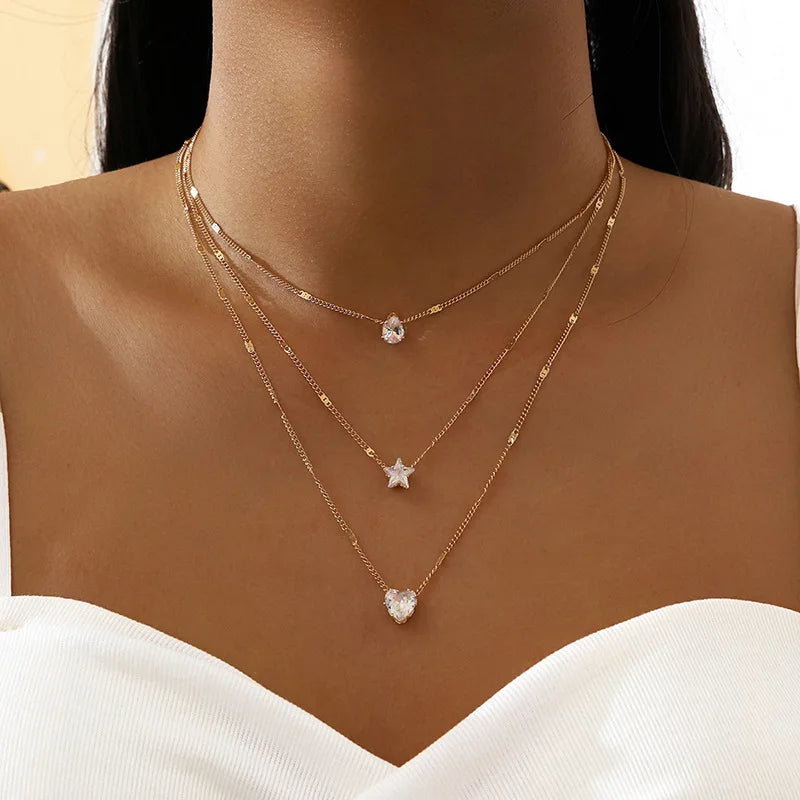 Pendant Necklace Set for Women