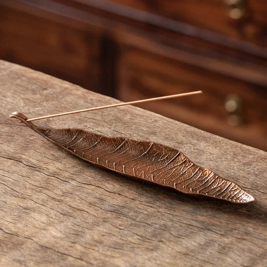 Incense Holder Ash Catcher Long Leafs