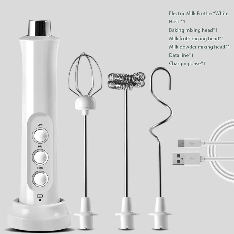 Portable Electric 3-in-1 Frother