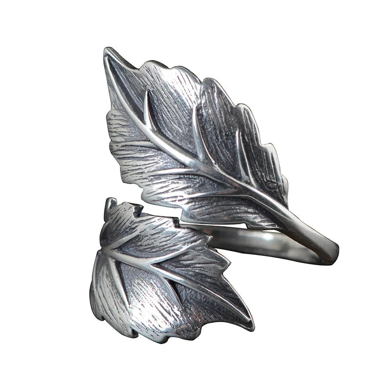 Vintage Style  Leaf Finger Ring