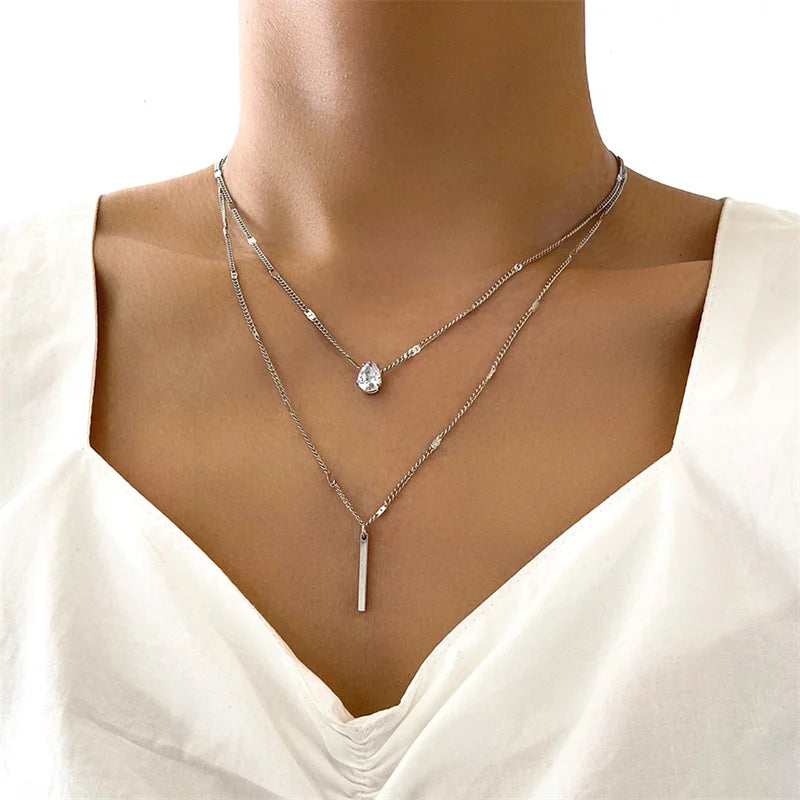 Pendant Necklace Set for Women