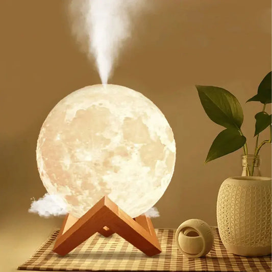 Luminaire LampShade Full Moon 3D Lamp