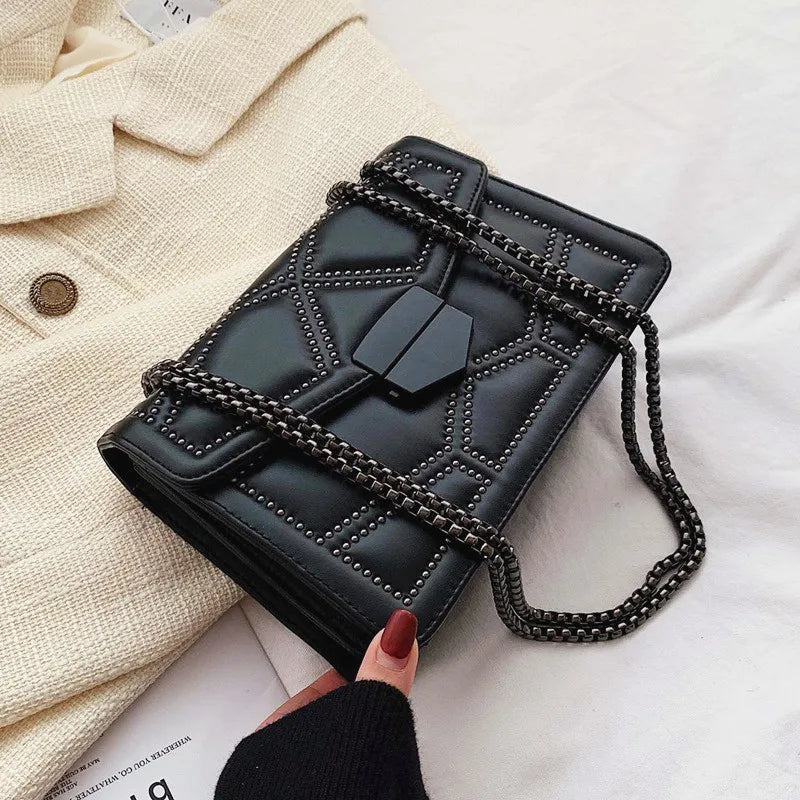 Chain Vintage Rivet Small Bag