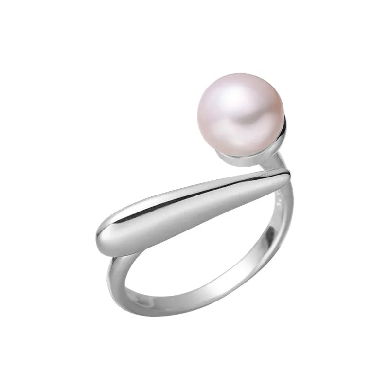 Round Pearl Ring