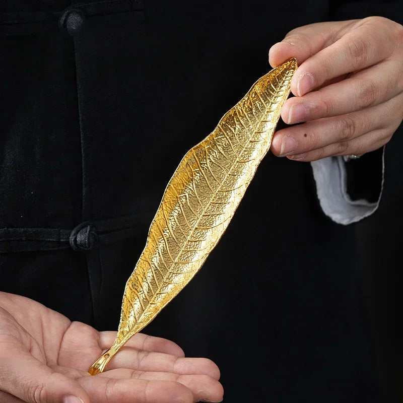 Porte-encens récupérateur de cendres à longues feuilles